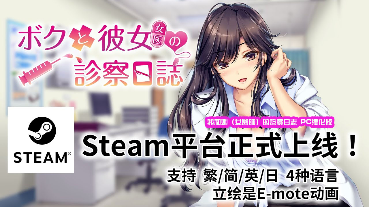 [日系ADV/中文/CV]我和她（女医师）的诊察日志Steam官方中文版+ 存档[下载链接] _copy
