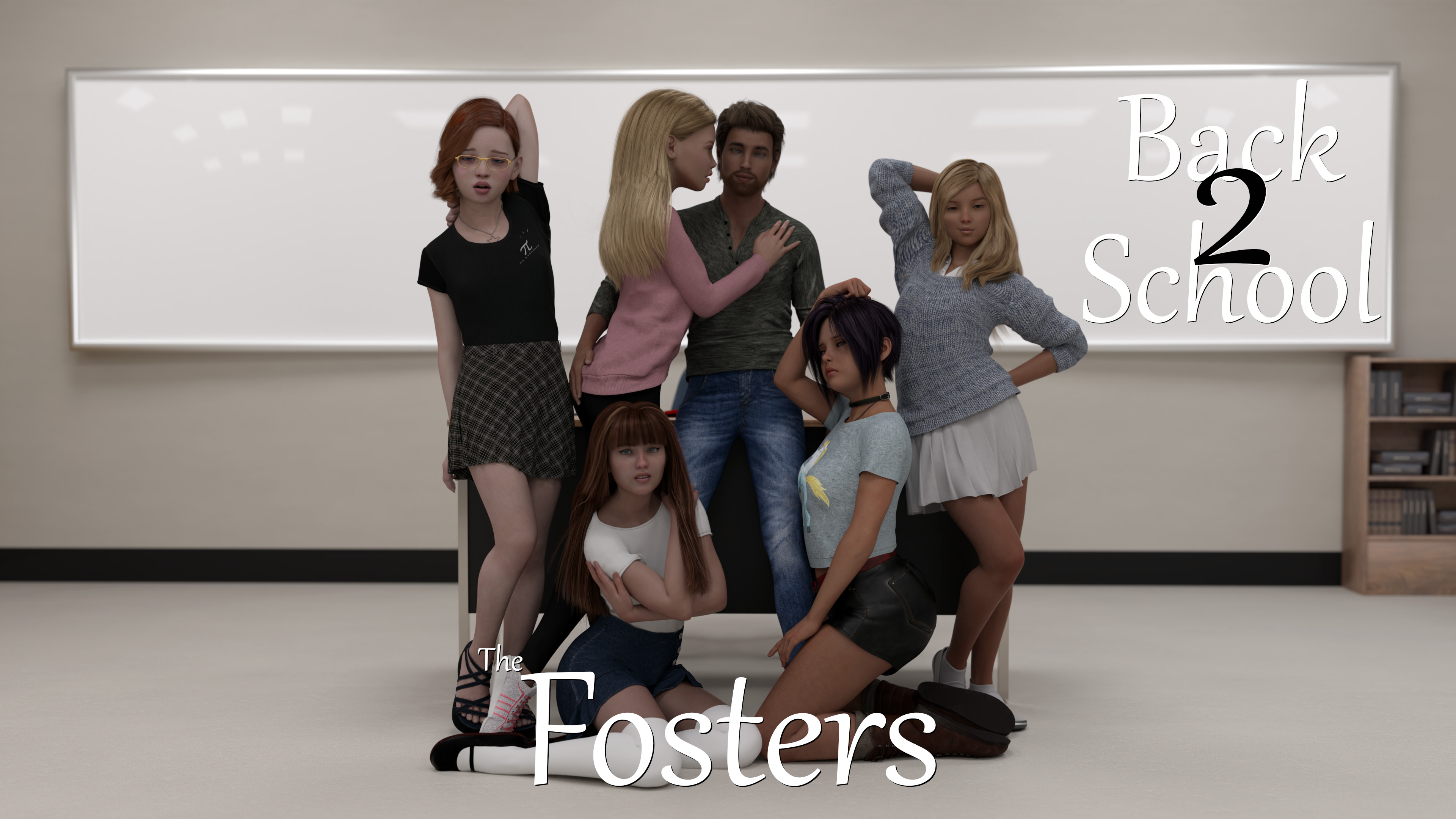 [欧美SLG动态3C] 福斯特夫妇：回到学校2（The Fosters Back 2 School）v0.5 PC+安卓 汉化中文